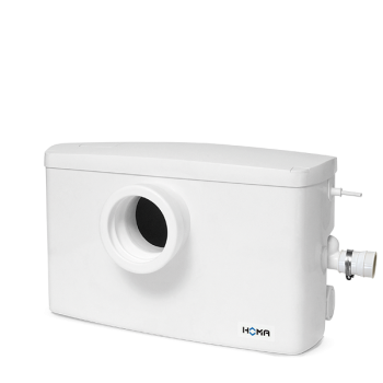 HOMA Hebeanlage WC Föderer SaniQ Cut mit Schneidwerk