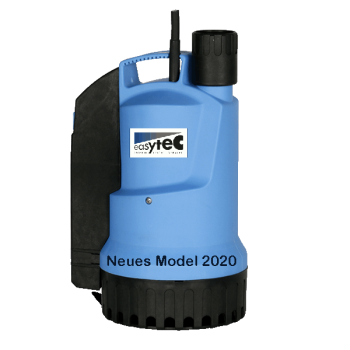 Preview: Easytec Tauchpume Drainpack 450 K mit integr. Schwimmer für enge Schächte