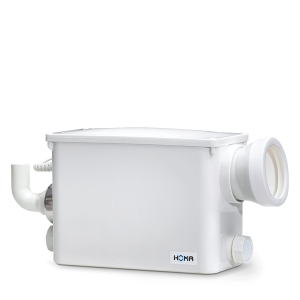 HOMA WC Förderanlage Saniflux V für Vorwand-Installation