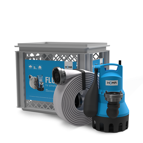 Homa Flut- Set Komplett-Set Bully C 150WA Überflutungsschutz